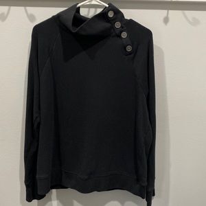J Crew black sweatshirt